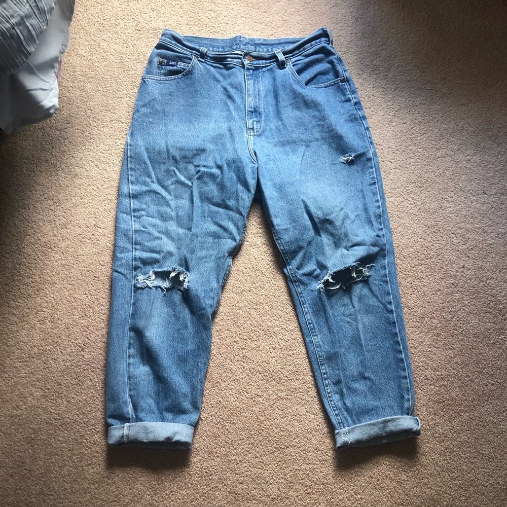 Lee High Waisted Mom Jeans